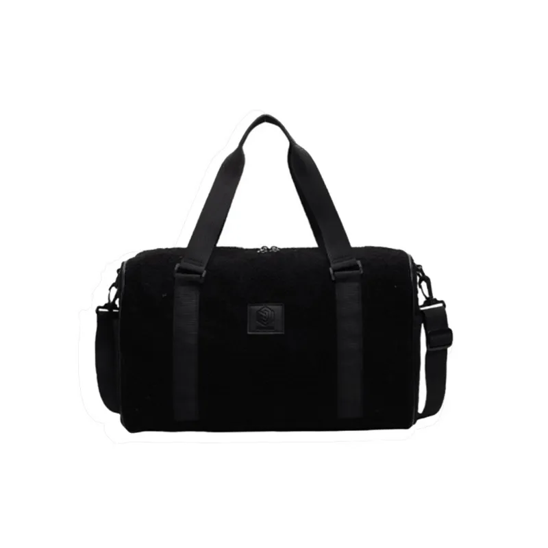 GOX Polyester Travel Bag Regular Unisex Ecru/Black/Gray Pink/Brown-2