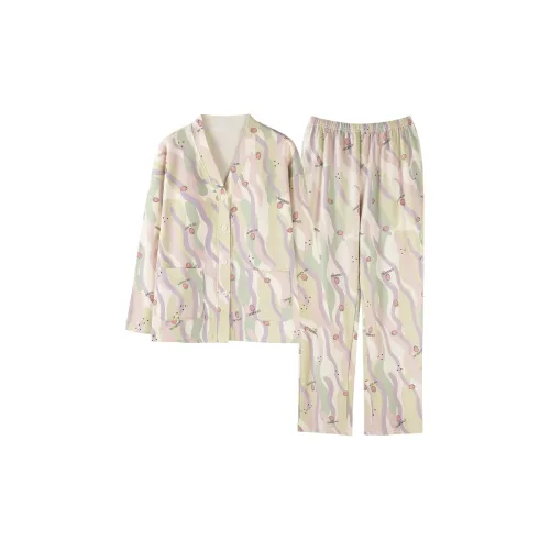 MADALLO Pajama Set Women's Apricot