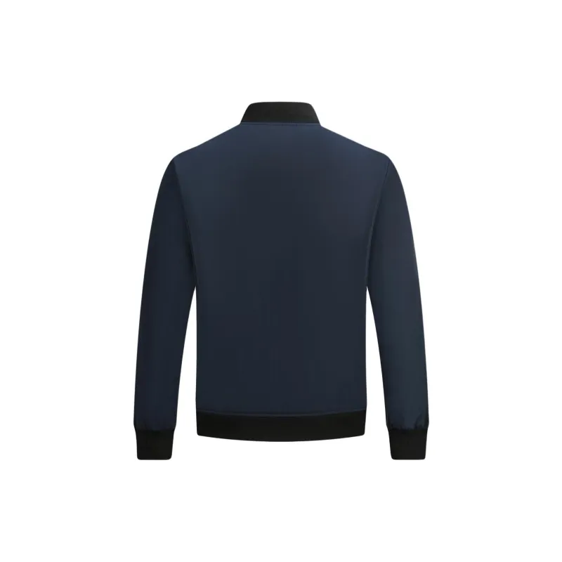 EMPORIO ARMANI Logo patch Bomber Jacket-1