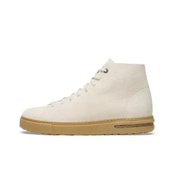 Birkenstock Bend Mid Decon Slip-Resistant Mid-Top Skateboard Shoes Unisex Antique White