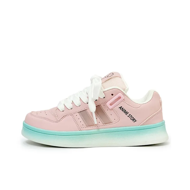 Wooden Rabbit Low Top Skateboard Shoes Unisex-25