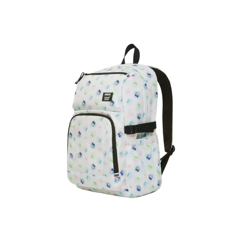 AMERICAN TOURISTER Disney Collaboration Collection Fabric Backpack Unisex White Mickey Mouse Seal-1