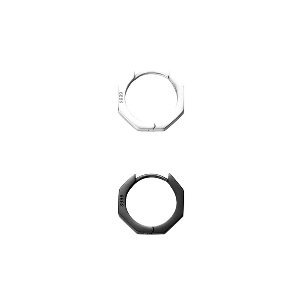 EAR PARTNER 999 Fine Silver Earrings Unisex-12