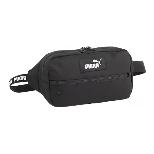 PUMA Polyester Shoulder Bag Crossbody Bag Fanny Pack Regular Unisex Black