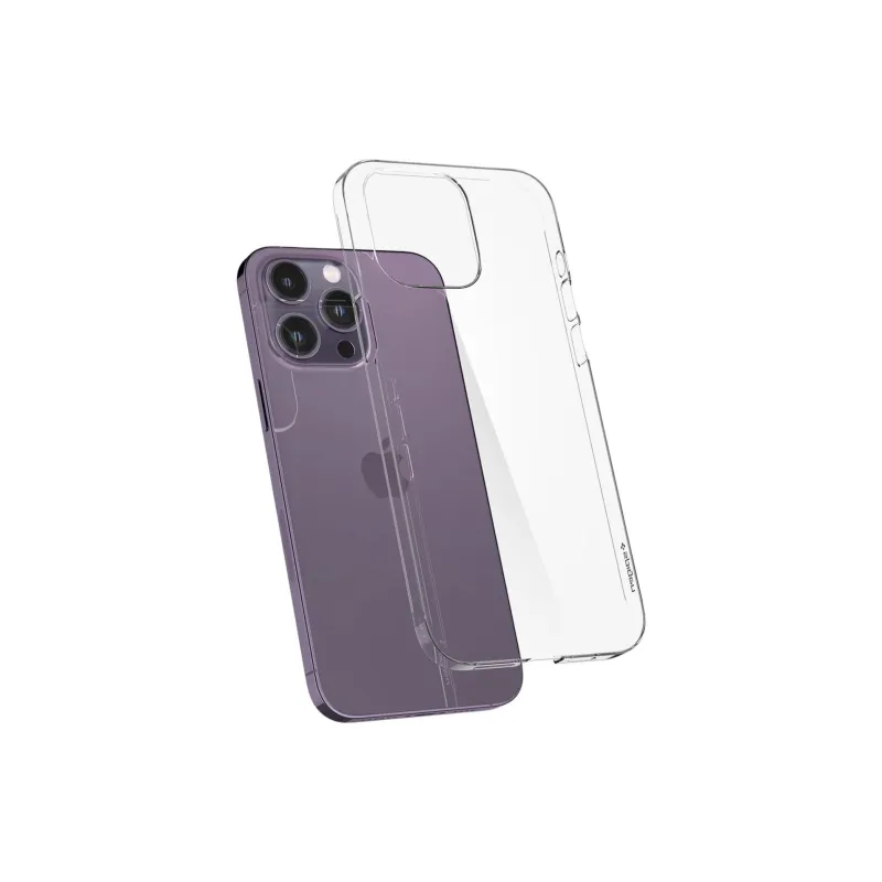 Spigen PC Material Scratch-Resistant Phone Cases Compatible With IPhone 14 Pro Max Solid Color-0