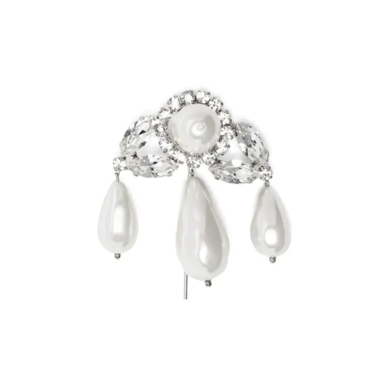 SIMONE ROCHA Flower Drop Brooch-2