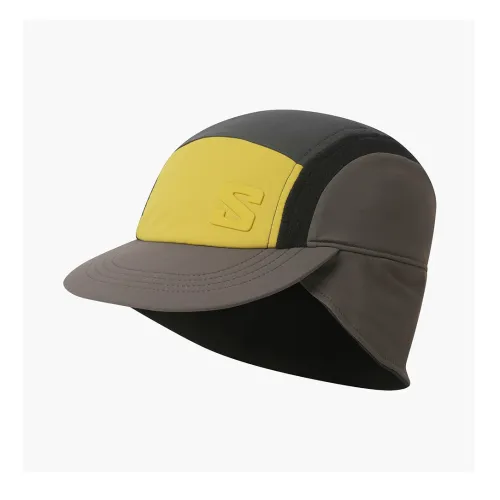 SALOMON Polyester Other Hats Unisex Brown