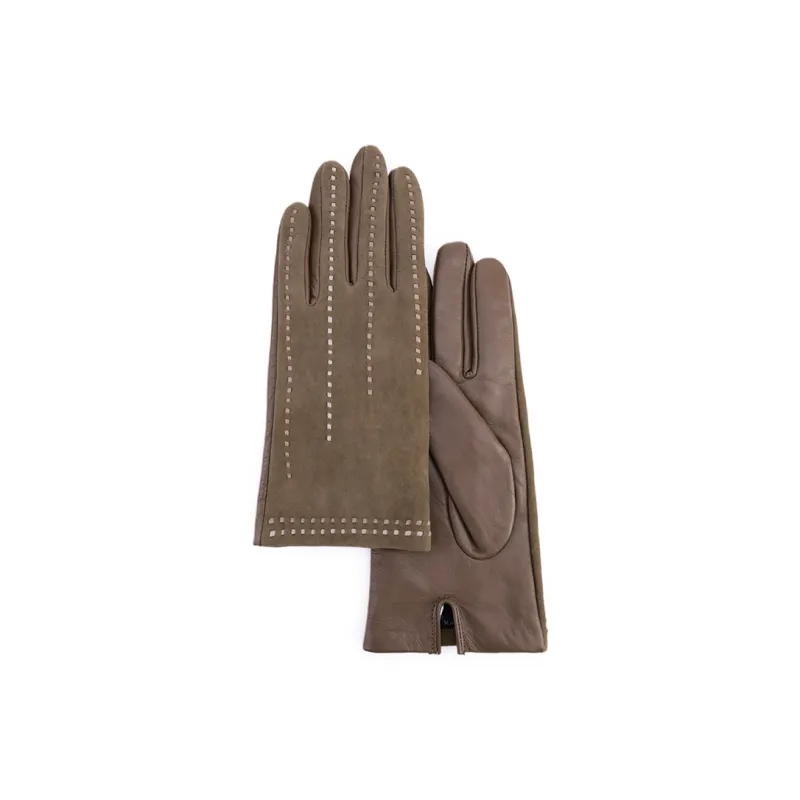 MARJAKURKI Sheepskin Touchscreen Glove Snowy Greeting Card Unisex-5