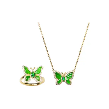 KALAIYIN Ice Glutinous Jadeite Necklaces Women's