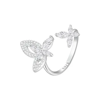 DESIGN CIRCLES S925 Silver Rings Women's