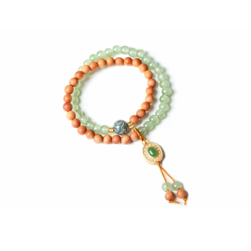Tan Xin Barbie Sandalwood Wooden Bracelets Women's