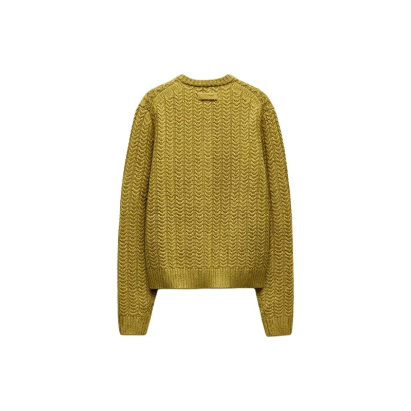ZARA Sweater Women's Olive Green-1
