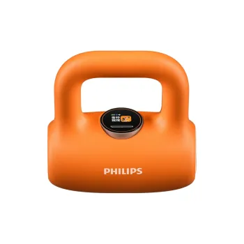 PHILIPS Kettlebells PVC Solid Cast Iron Fitness Training Unisex Overall Weight Loss