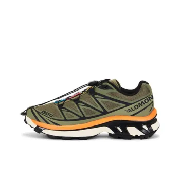 SALOMON XT 6 Deep Lichen Green Marmalade