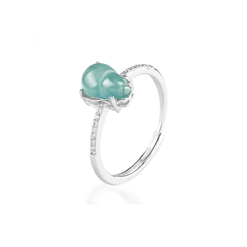 Jade Is Boundless Ice Glutinous Jadeite Rings Women's-0