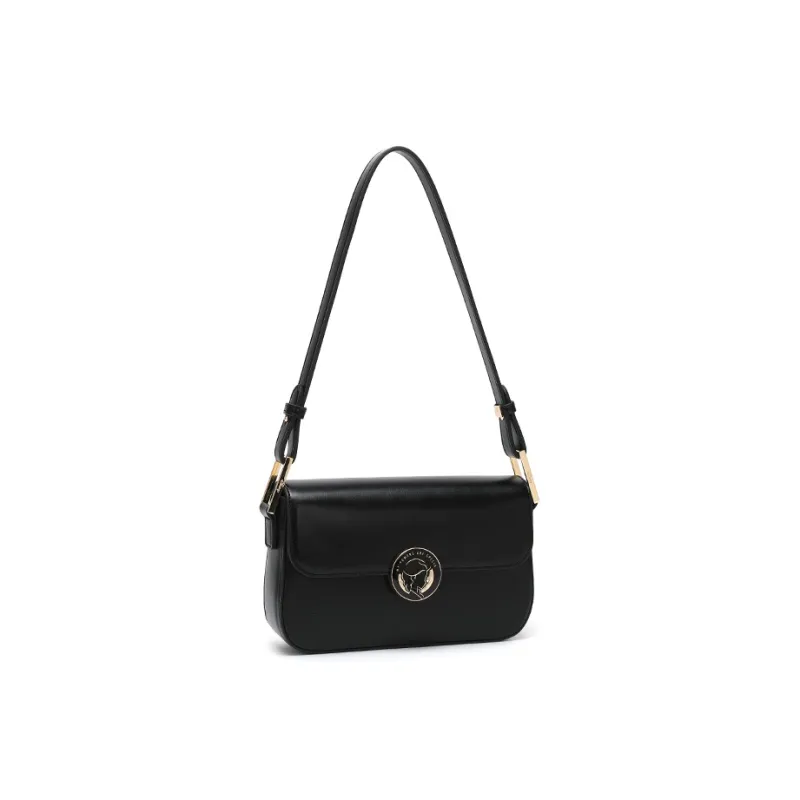 Disney Frozen Series PU Shoulder Bag Regular Women's Black-1