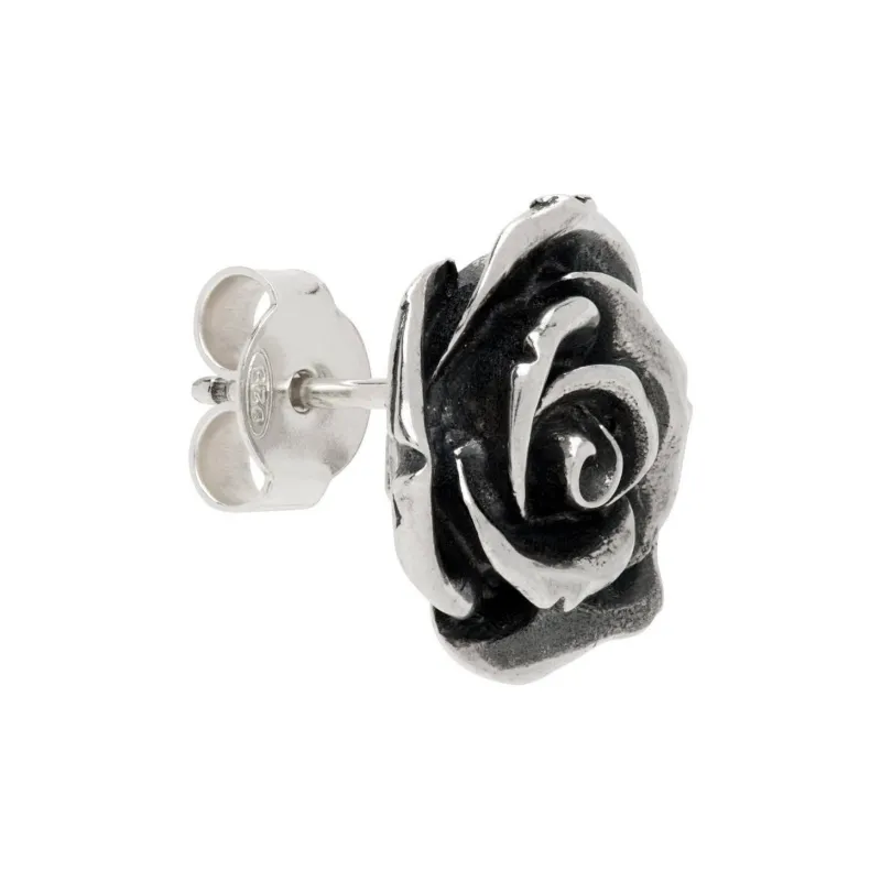 EMANUELE BICOCCHI 925 Sterling Silver Stud Earrings Men's Silver-2