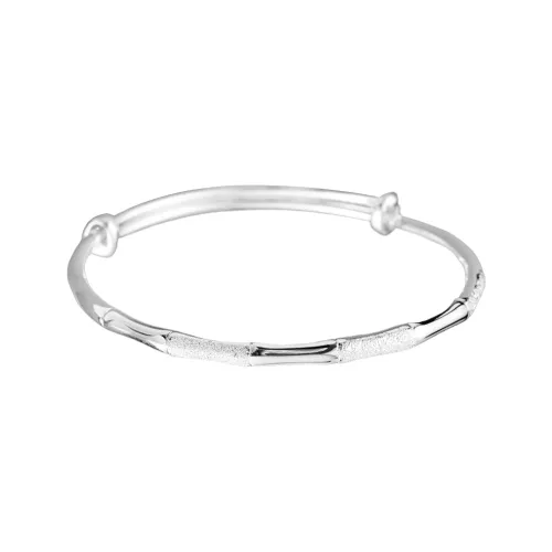 CHIC ZONE 999 Fine Silver Bangles Women's