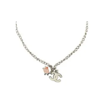 CHANEL 2004 Silver Plated Cc Ladybug Charm Costume Bracelet