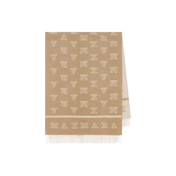 MaxMara Knit Scarves Women's Brown