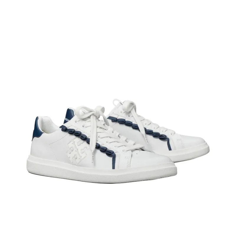 TORY BURCH Howell Court Low Top Skateboard Shoes Women's White-2