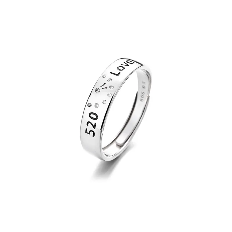 Onakiiko S999 Fine Silver Ring Pair Unisex-5