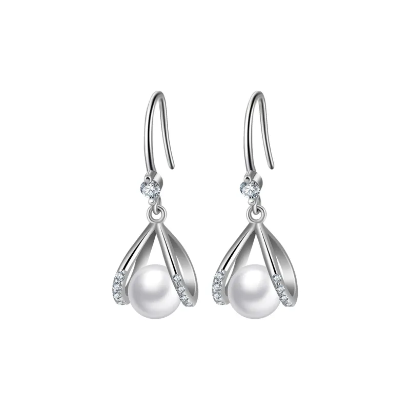 LAOYINJIANG S925 Silver Earrings Women's-0