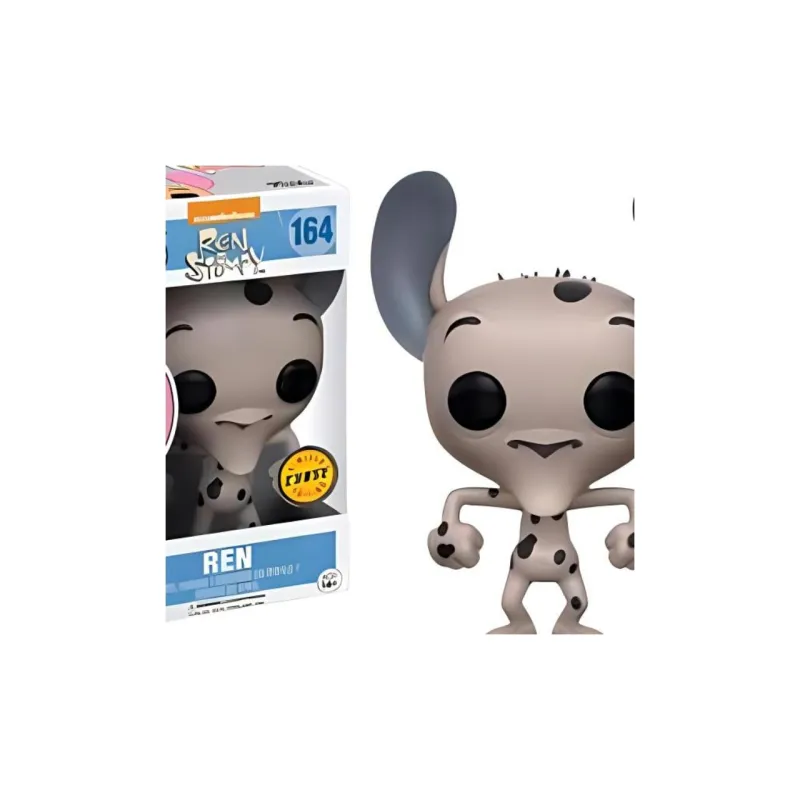 Funko Pop! Animation Ren & Stimpy Ren Dalmation Chase Figure #164-3