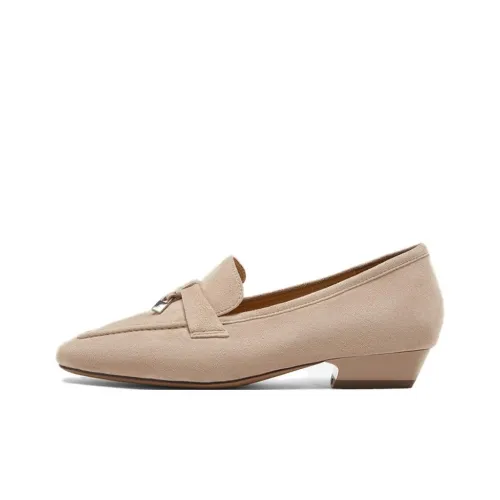 BASTO Loafers Women's Apricot, Coffee