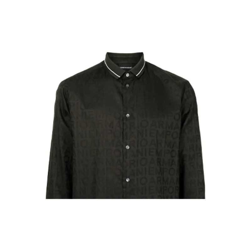 EMPORIO ARMANI FW21 Shirt Men's Black-5