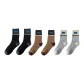 6 Pack (Black 2+Camel 2+Light Gray 2)
