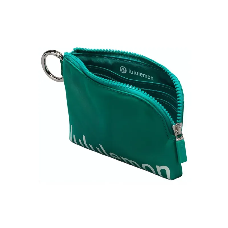Lululemon Recycled Polyester Card Holder Regular Unisex Mint Green-3