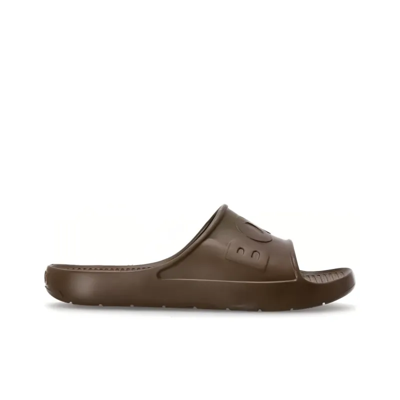 BOSS Logo embossed Open toe Slides-1