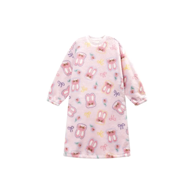 GUKOO Nightgown Women's Begonia Pink-0