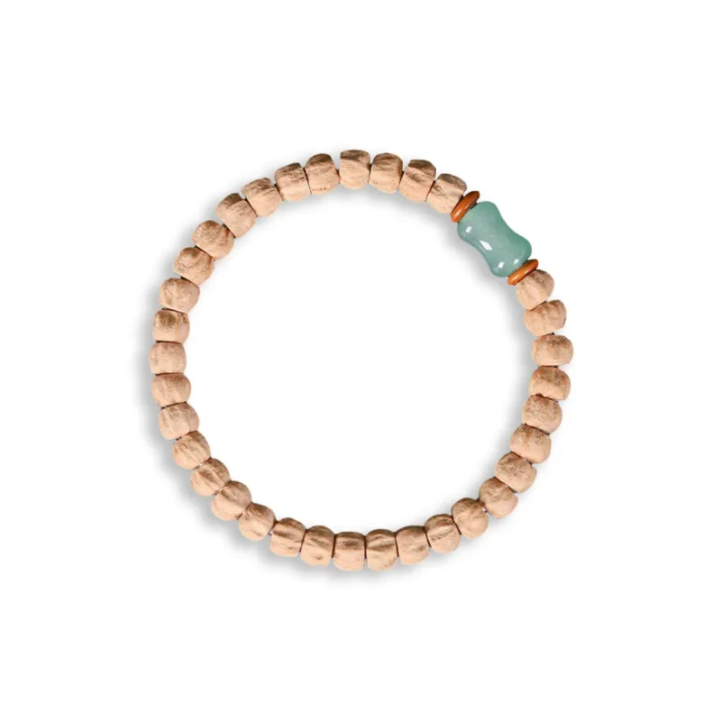 CUISHI Cacumen Platycladi Seeds Bracelets Unisex-0