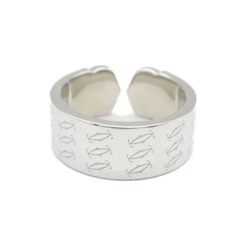 Cartier 2010s Pre owned 18kt White Gold Christmas Limited Edition Ring