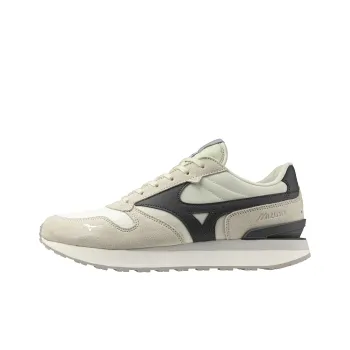 Mizuno RB87 Anti Slip Wear Resistant Low Top Running Shoes Men's Gray Black