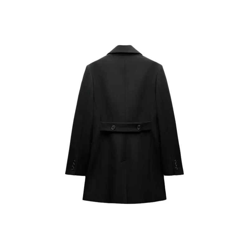 ZARA ZW Series Coats Women's Black-1