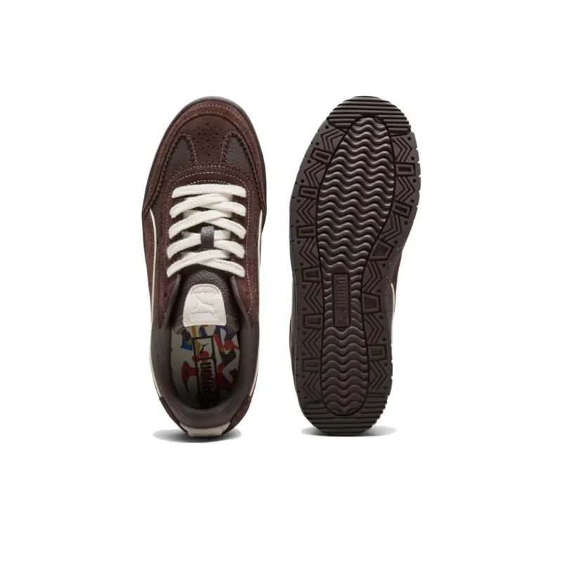 We Are Legends x PUMA Anti Slip Wear Resistant Low Top Skateboard Shoes Men's Black Brown-4