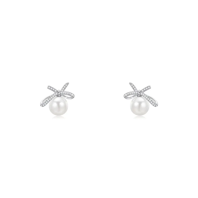 BHI Alloy Stud Earrings Women's-0