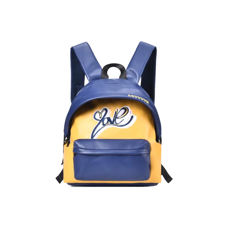 LOVVVVE PU Backpack Regular Unisex Blue-15