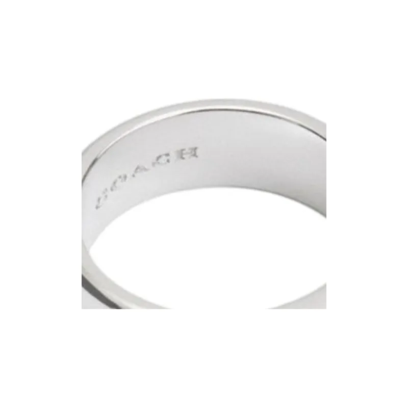 COACH Glass Rings Women's Silver-1