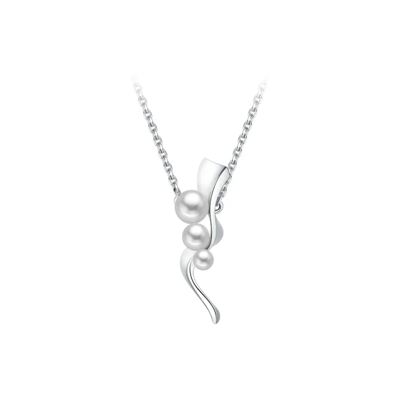 BABYBEI Shell Pearl Necklaces Women's-0
