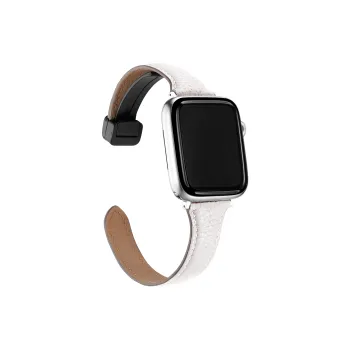 XINGYAAN Watch Band Apple Compatibility Cowhide Leather Material