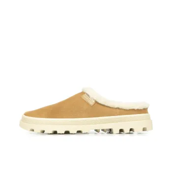 Palladium PALLADUNE Slip Resistant Closed Toe Slippers Women's Tan