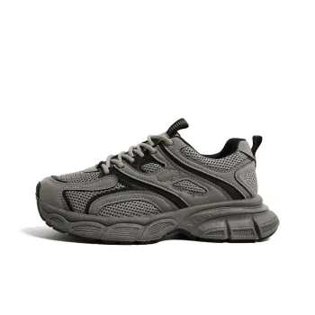 HUANQIU Cushioning Anti Slip And Wear Resistant Low Top Chunky Sneakers Women's