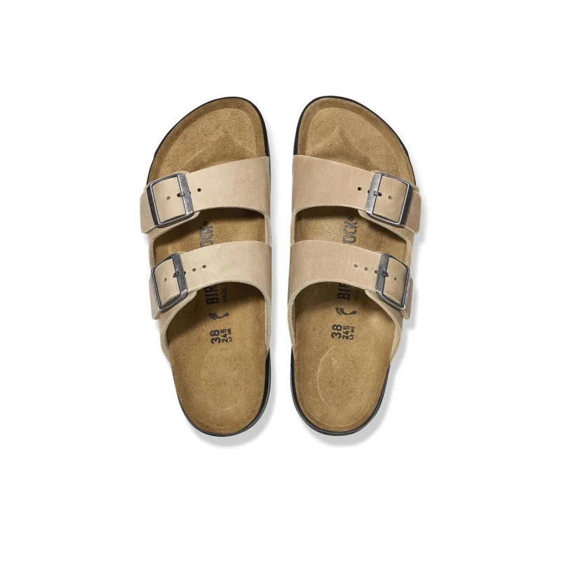 Birkenstock Slip-Resistant Slide Slippers Women's Tobacco Brown Narrow Fit-3