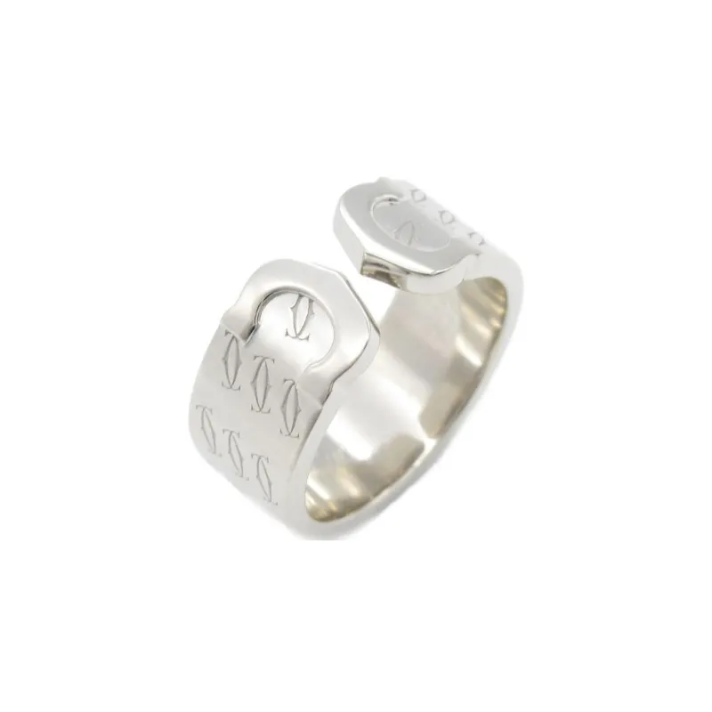 Cartier 2010s Pre owned 18kt White Gold Christmas Limited Edition Ring-2