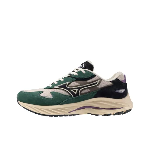 Mizuno Wave Rider Β Anti Slip Wear Resistant Low Top Running Shoes Men's Green