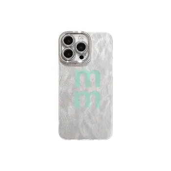XIANGRIKE TPU Material Letter MM Phone Case Compatible With IPhone 15/14 Plus/13/12/11/15 Pro Max/XS/XR/XS Max/8 Plus